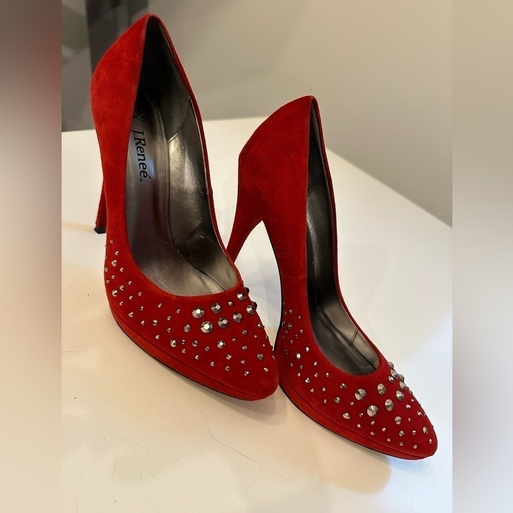 J. Renee Red Heels - Picture 4 of 9